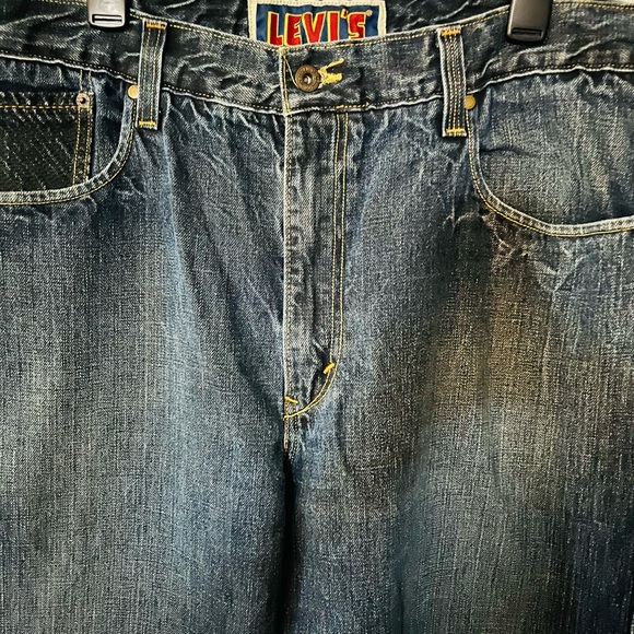 Levi’s 569 loose straight jeans men size 38/34 - Picture 4 of 7